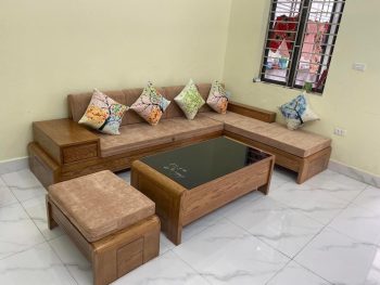 Bộ sofa phòng khách gỗ còng P844