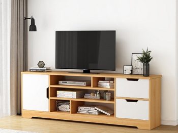 Tủ kệ tivi phòng khách gỗ công nghiệp LG KTV136